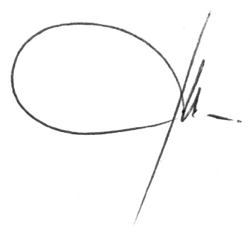 Signature Colonel Nicolas Schumacher